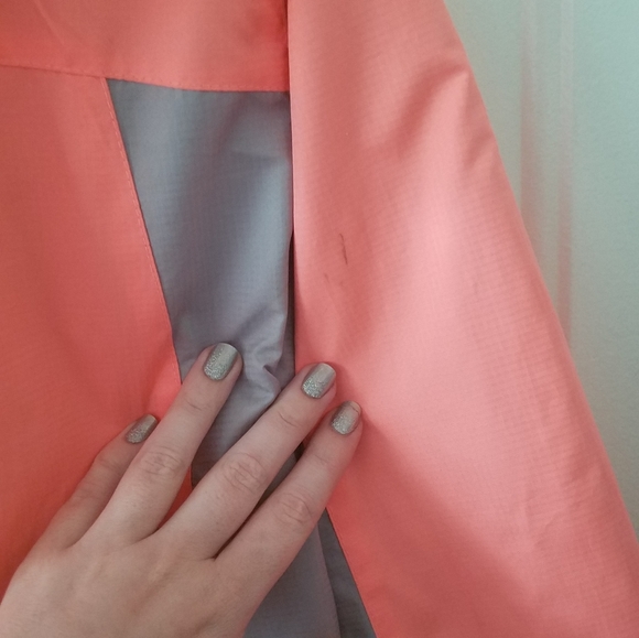 Bright Coral Rain Jacket - Picture 6 of 9